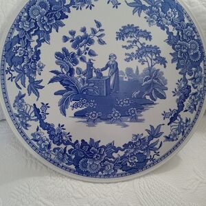 Vintage Spode Blue Room Collection Plate